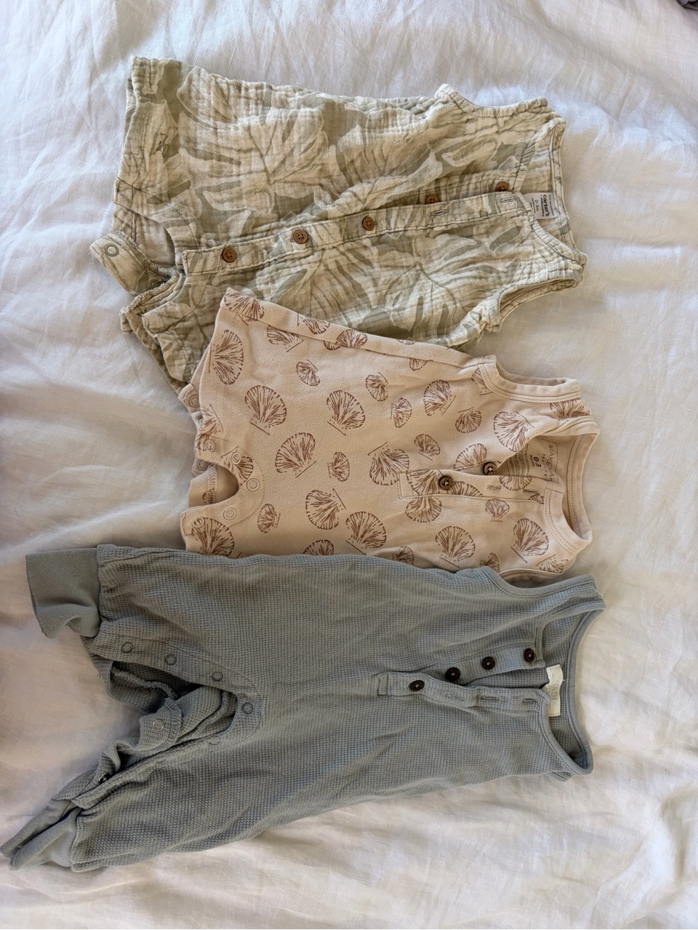 Organic cotton baby boy bundle